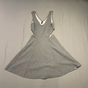 Gray skater dress!